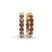 Sirena Round Lab Diamond Hoop Earrings