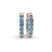 Sirena Round Lab Diamond Hoop Earrings