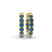 Sirena Round Lab Diamond Hoop Earrings