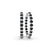 Rylee Round Lab Diamond Hoop Earrings
