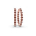 Rylee Round Lab Diamond Hoop Earrings