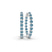 Rylee Round Lab Diamond Hoop Earrings