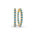 Rylee Round Lab Diamond Hoop Earrings