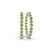 Rylee Round Lab Diamond Hoop Earrings
