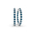Rylee Round Lab Diamond Hoop Earrings
