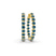 Rylee Round Lab Diamond Hoop Earrings