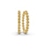 Rylee Round Lab Diamond Hoop Earrings