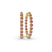 Rylee Round Lab Diamond Hoop Earrings