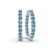 Isla Round Lab Diamond Hoop Earrings