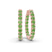 Isla Round Lab Diamond Hoop Earrings
