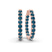 Isla Round Lab Diamond Hoop Earrings