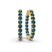Isla Round Lab Diamond Hoop Earrings