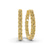 Isla Round Lab Diamond Hoop Earrings