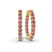 Isla Round Lab Diamond Hoop Earrings