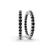 Meara Round Lab Diamond Hoop Earrings