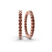 Meara Round Lab Diamond Hoop Earrings