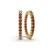 Meara Round Lab Diamond Hoop Earrings