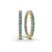 Meara Round Lab Diamond Hoop Earrings