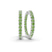 Meara Round Lab Diamond Hoop Earrings
