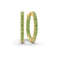 Meara Round Lab Diamond Hoop Earrings