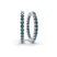 Meara Round Lab Diamond Hoop Earrings