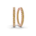 Meara Round Lab Diamond Hoop Earrings