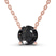 Lluvia Round Lab Diamond Solitaire Necklace