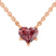 Amalia Heart Lab Diamond Solitaire Necklace