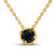 Agustina Round Bezel Lab Diamond Solitaire Necklace