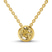 Agustina Round Bezel Lab Diamond Solitaire Necklace