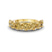 10kt Yellow Gold Valentina Round Lemon Yellow Lab Diamond Anniversary Band (1/2 Ct. Tw.)