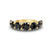 Leandra Round Lab Diamond Anniversary Band