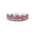 Leandra Round Lab Diamond Anniversary Band