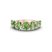 Maura Oval Lab Diamond Anniversary Band