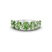 Maura Oval Lab Diamond Anniversary Band