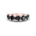 14kt Rose Gold Adela Round Black Lab Diamond Anniversary Band (1 Ct. Tw.)