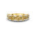 10kt Yellow Gold Adela Round Lemon Yellow Lab Diamond Anniversary Band (1 Ct. Tw.)