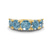 Noella Round Lab Diamond Anniversary Band