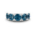 Noella Round Lab Diamond Anniversary Band