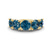 Noella Round Lab Diamond Anniversary Band