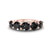 Elowyn Round Lab Diamond Anniversary Band
