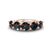 Elowyn Round Lab Diamond Anniversary Band