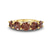 Elowyn Round Lab Diamond Anniversary Band