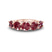 Elowyn Round Lab Diamond Anniversary Band
