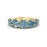 Elowyn Round Lab Diamond Anniversary Band