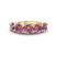 Elowyn Round Lab Diamond Anniversary Band