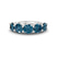 Elowyn Round Lab Diamond Anniversary Band
