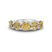 Elowyn Round Lab Diamond Anniversary Band