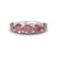 Elowyn Round Lab Diamond Anniversary Band