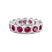 Dream Round Bezel Lab Diamond Eternity Ring